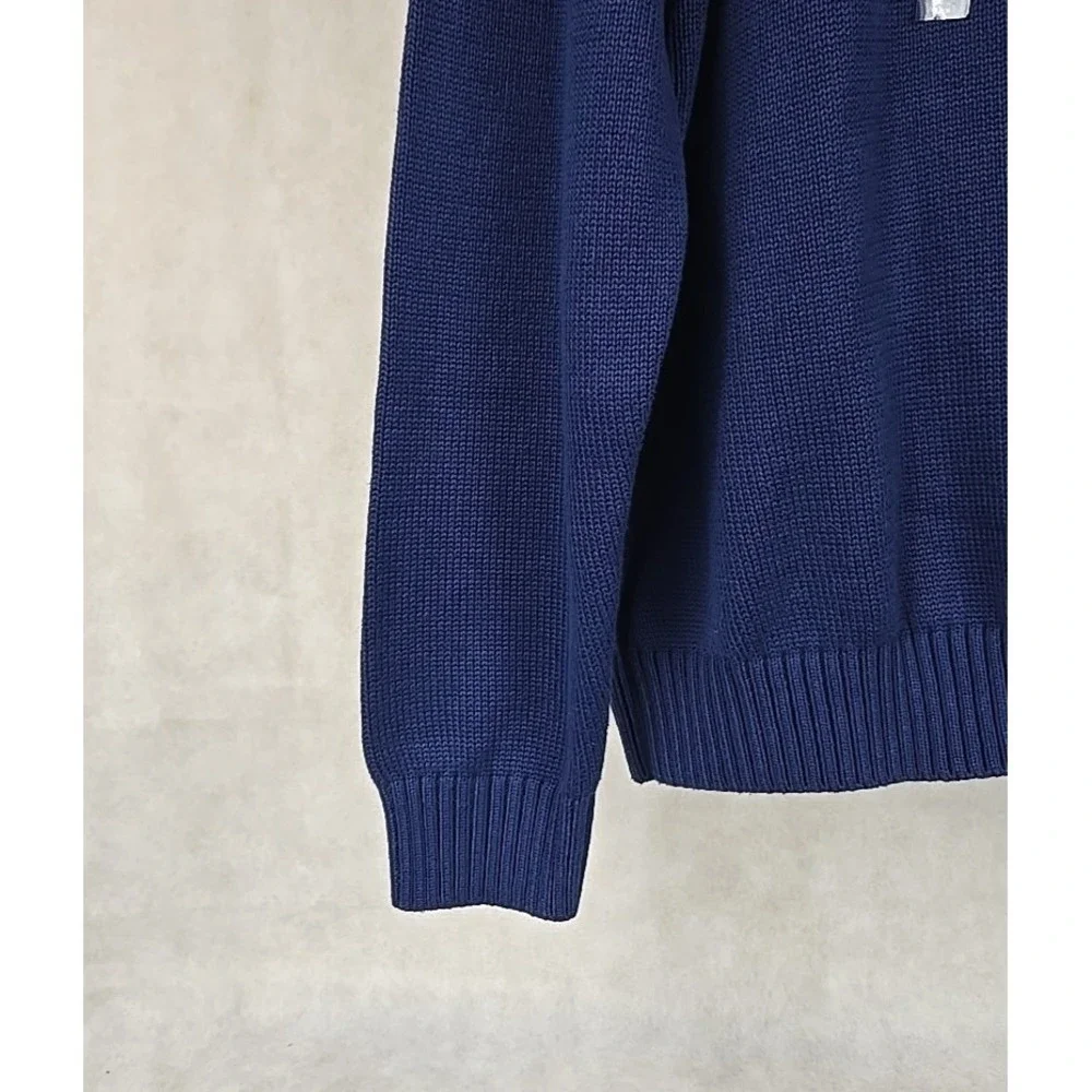 New IZOD Sweater Mens Size XL Gray Fair Isle Mock Neck Long‎ Sleeve Pullover NWT